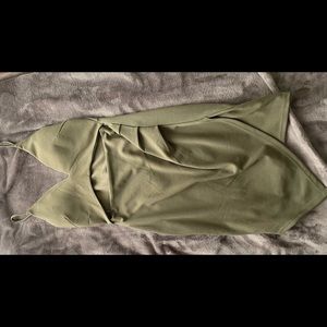 NEW never worn army green dress